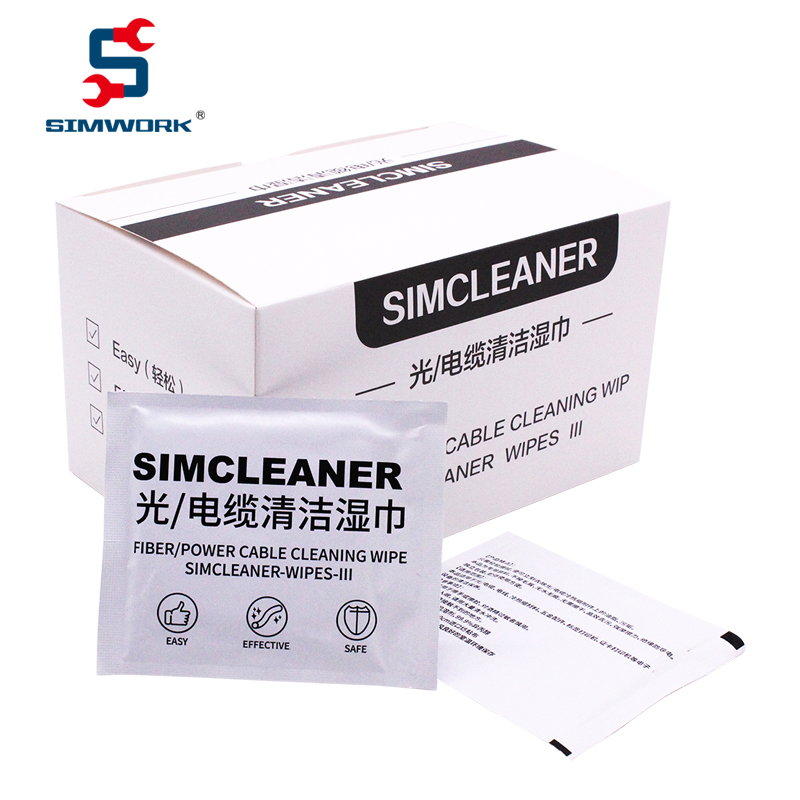 光纤清洁湿巾