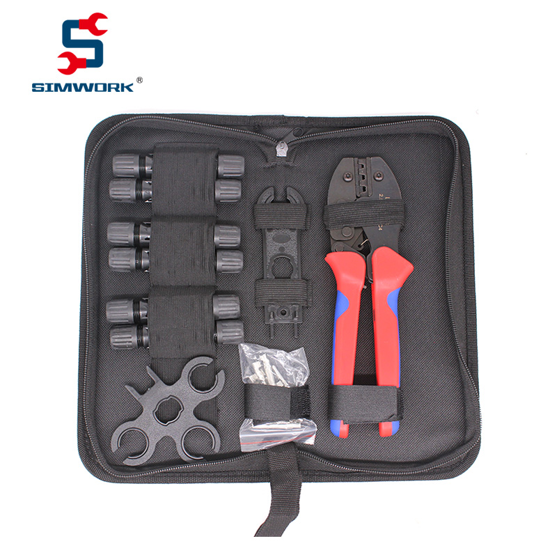 光伏mc4压线钳套装七