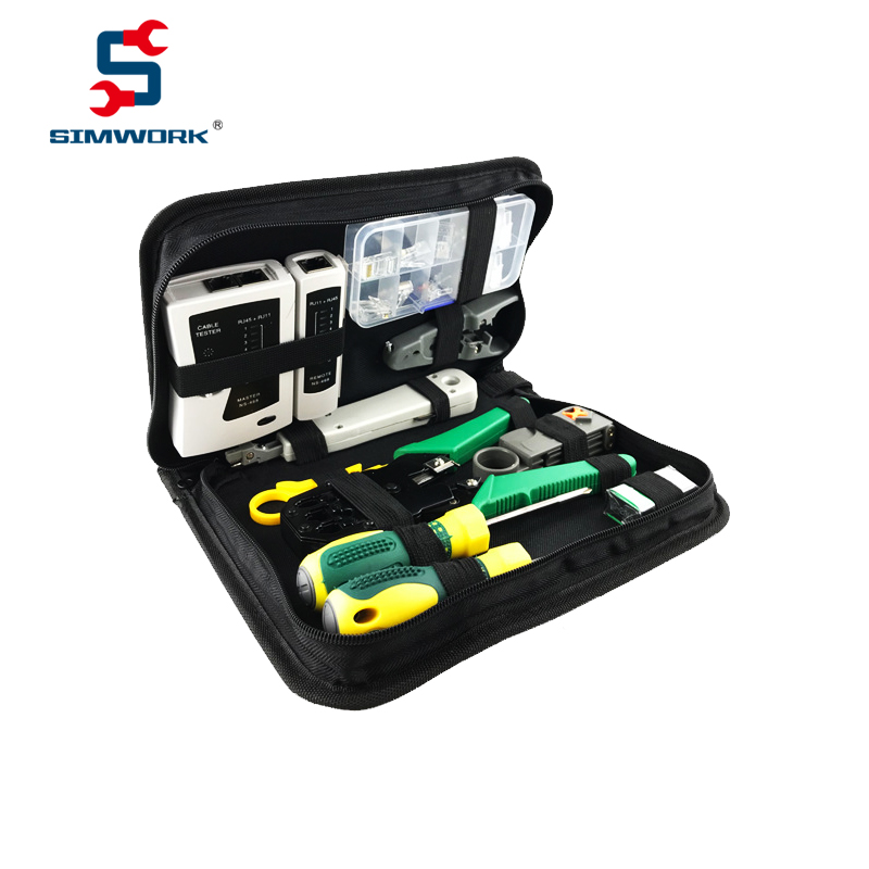 多功能网线工具包 三用网线钳测试  JG-GJB2